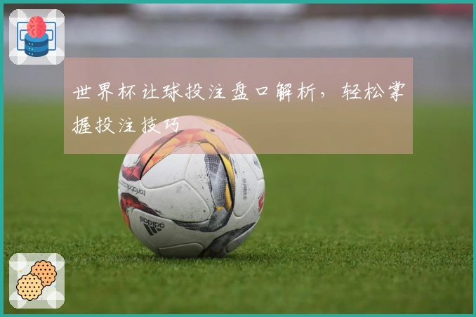 世界杯让球投注盘口解析，轻松掌握投注技巧